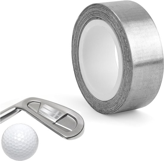 Adhesieve Lood Tape voor Golfclubs, Vissystemen en Tennisrackets - 1.2 cm × 107 cm, Snijbaar en Duurzaam