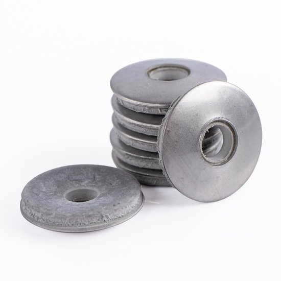 afdichtringen van roestvrij staal voor schroeven - Hoogwaardige onderlegringen met afdichting V2A afdichtring voor dakdekkersschroeven (10, 5,2 x 14 mm)