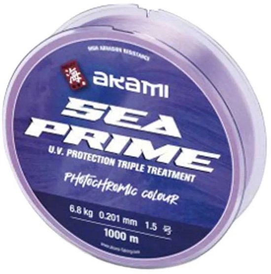 Akami Sea Prime Monofilament 1000 M Transparant 0.201 mm