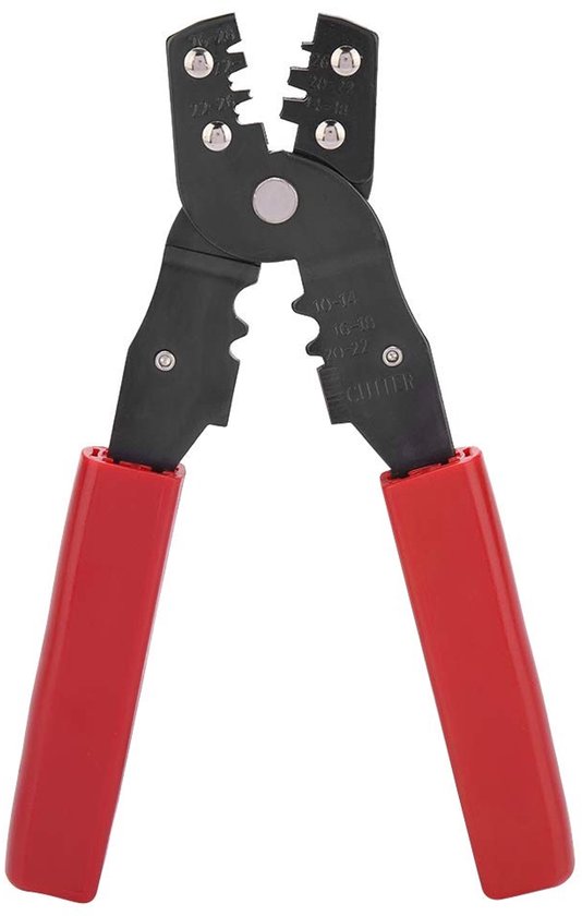 aladdien - Cable Crimper - Crimping Pliers - Ergonomische grip - Lichtgewicht - Geschikt voor verschillende kabels - Gebruiksvriendelijk - Ideaal vo..