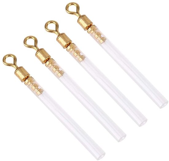aladdien - Float Waggler Adapters - Vissen Swivels - Vermindert flotage - Formaat S - Vissen Accessoires - Ideaal voor zout- en zoetwatervissen - Ge..