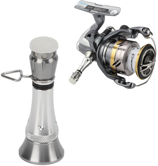 aladdien - Vismolenstandaard - Visgerei - Ondersteuning voor vismolen - Aluminium - Verbeterde stabiliteit - Duurzaam en gebruiksvriendelijk - Gesch.. van Merkloos