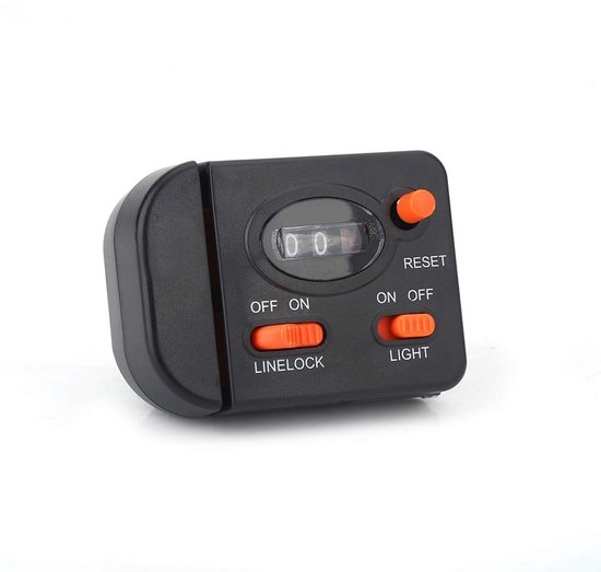 aladdien - Visslijnmeter - Mechanische Meter met Verlicht Display - Perfect voor Nachtvissen - Nauwkeurige Meting - Geschikt voor Vissers - Ideaal v... van Merkloos