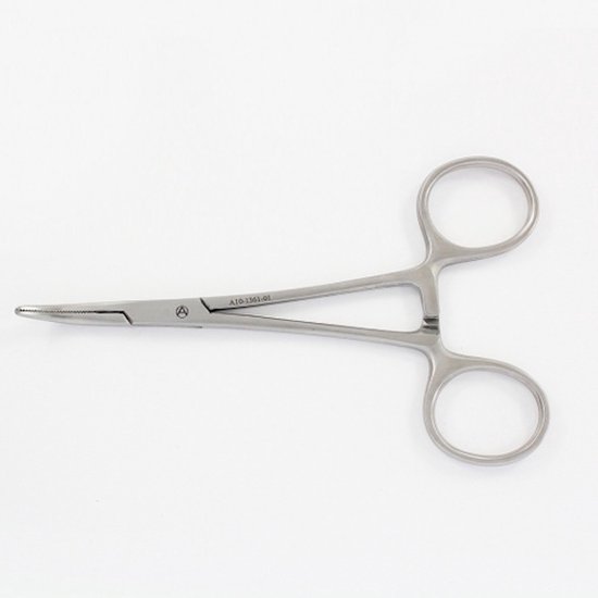 Albatros Adertang krom - professionele roestvrijstalen tang voor veilig onthaken en precisiewerk bij vissen 12CM van Albatros