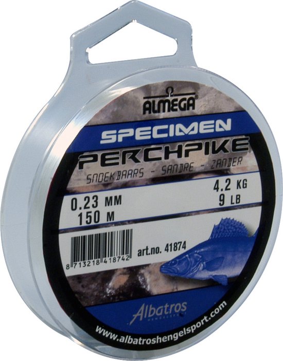 Albatros Almega Perchpike - Vislijn - 0.23 mm - 4.20 kg - 150 m van Albatros