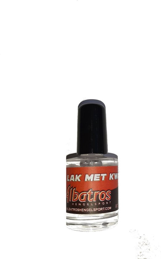 Albatros Blanke Lak Met Kwast (10ml)