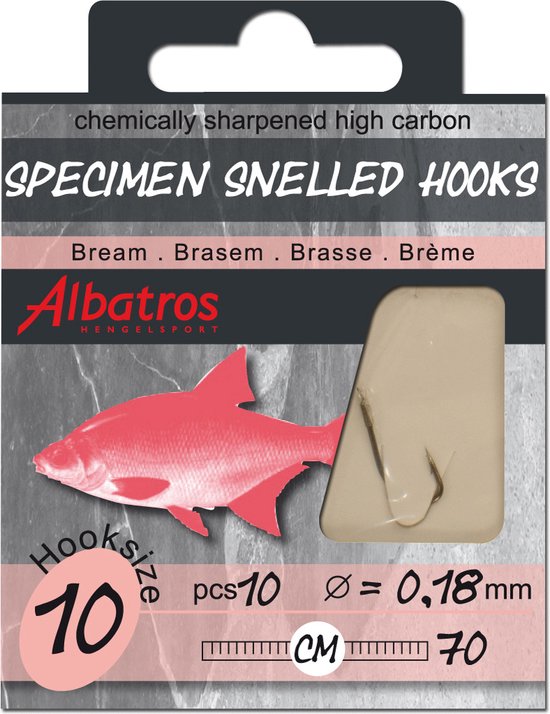 Albatros Brassem Hakenboekje - 70 cm - Haakmaat 10