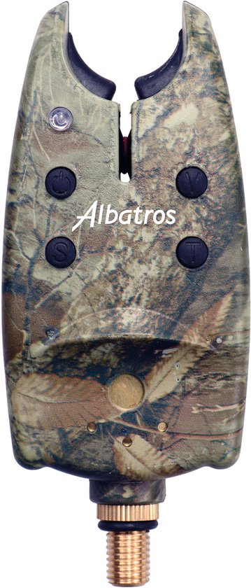 Albatros - Camou Bite Alarm - Beetmelder - Spatwaterdicht - Camou - 4 standen