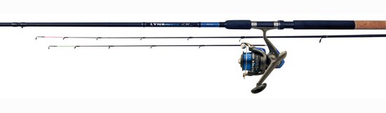 Albatros Comboset WP 270/2 + 4000FD - complete winkle picker hengelset met molen en nylon van Merkloos