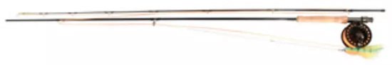 Albatros Complete vliegvis hengelset 270 cm (9 ft) - 2-delig - lijnklasse #8 - inclusief reel, lijn en harde koker