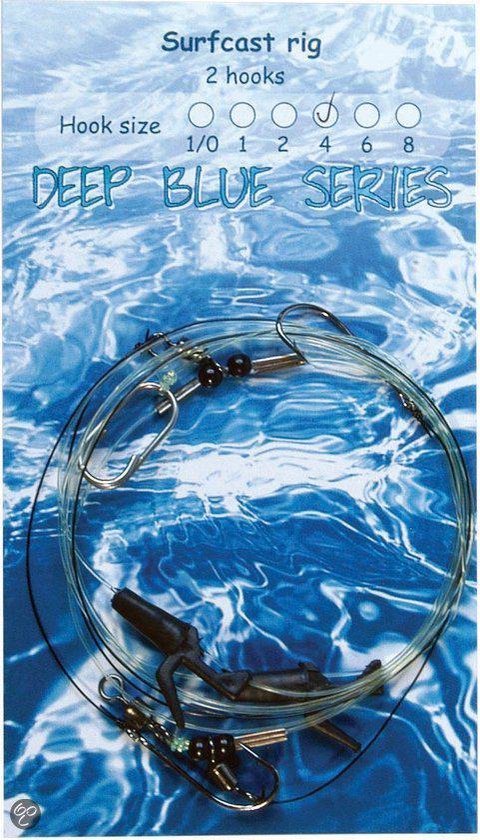 Albatros DD Surfcast Rig - 110 cm - Haakmaat 2