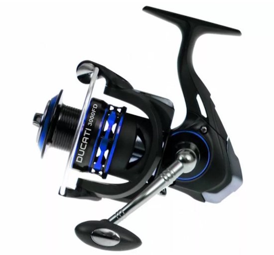 Albatros Ducati 3000FD molen - soepele spinmolen met aluminium spoel en slinger van Merkloos