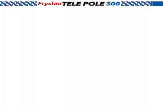 Albatros Fryslan Tele Pole 400CM - Telescopische vaste hengel 4-delig