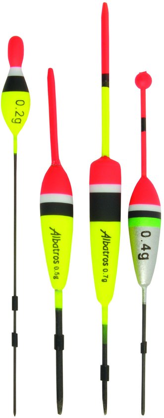 Albatros In2fish Pennenset No.1 per set Witvis van Merkloos