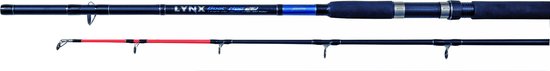 Albatros Lynx Boat 210 cm - 2-delige boothengel met oranje top en EVA-greep van Albatros
