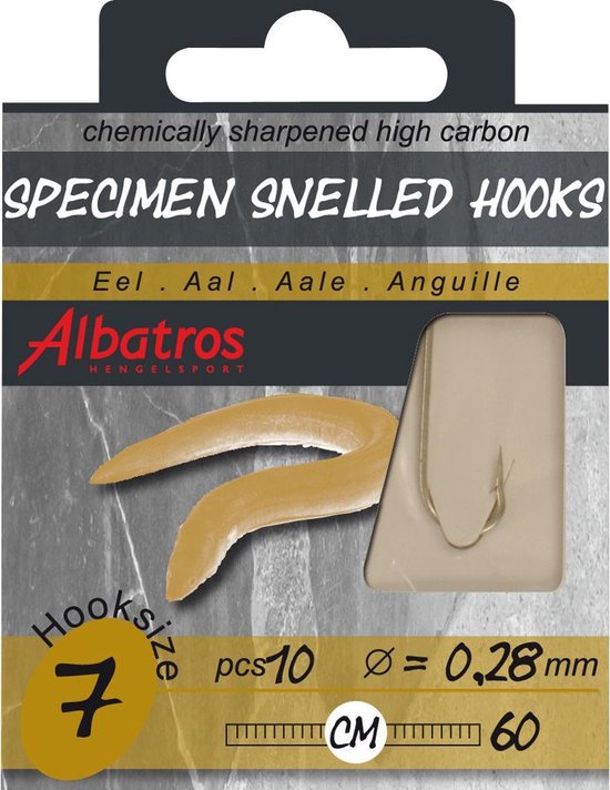 Albatros Paling Hakenboekje - 60 cm - Haakmaat 7 van Albatros