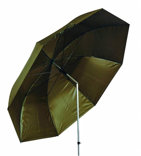 Albatros Paraplu Rainbuster - zware kwaliteit waterdichte visparaplu verkrijgbaar in 220 en 250 cm 250CM van Merkloos