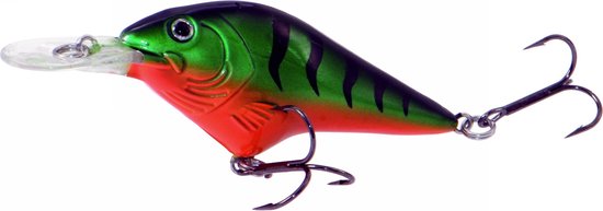 Albatros - Predox - Billy's - Green Perch - Irresistible Crankbaits - with rattle van Albatros