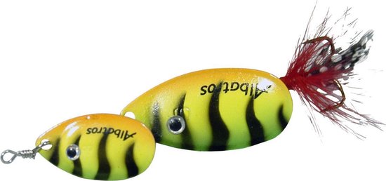 Albatros Teaser Tandem Spinner - Bladmaat 3 en 5 - Fire Tiger van Albatros