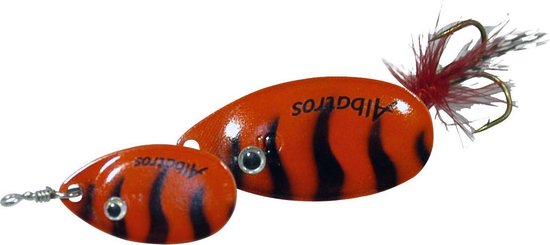 Albatros Teaser Tandem Spinner - Bladmaat 3 en 5 - Red Tiger van Albatros