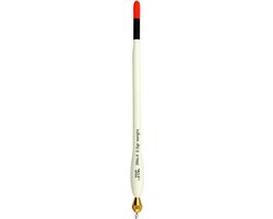 Albatros Toplevel Slim Waggler 15 cm 2 g Wit Rood Zwart Witvis van Merkloos
