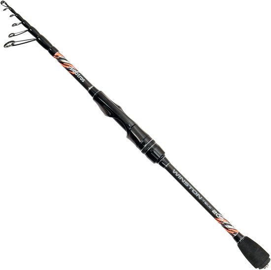 Albatros Winston Tele 240 / 6 / 5-20GR - Telescopische reishengel met luxe hoes van Albatros