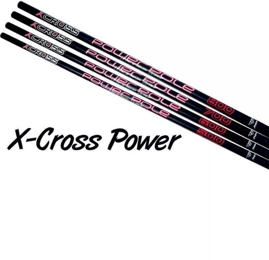 Albatros x-cross put in vaste hengel 6 meter van Merkloos