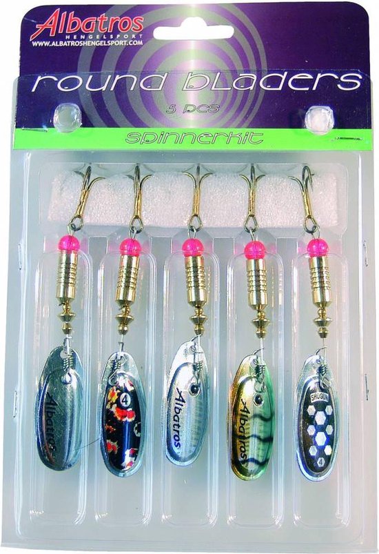ALB.ROUNDBL.SPINKIT 5 PCS P.5 van Merkloos