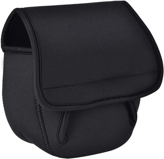 Allecta - Vismolen tas voor hengel opberging en vervoer, zwart, Large