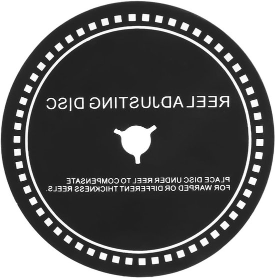 Allecto- Adapter voor Bandrecorders - Siliconen Aanpassingsschijf - Nab HUB - Pakking 2 stuks - Scroll - 0,7mm - Geschikt voor Reel-to-Reel - Kleur of model - Reel-to-Reel Bandrecorders van Merkloos