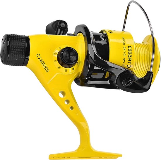 Allecto- Baitcasting vishaspel - Zware lichtgewicht innovatie - Cast - Zout - Zoetwater - Spinning - Geschikt voor alle niveaus - Rood en blauw model - Baitcast vismolen. van Allecto