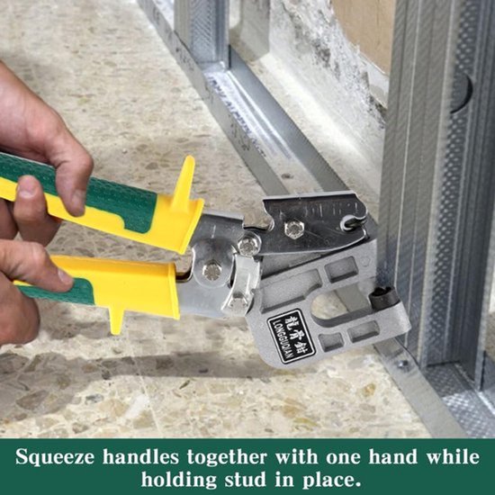Allecto - Bolt Press Lock - Crimping Pliers - Handig voor metaalwerk - 250 mm