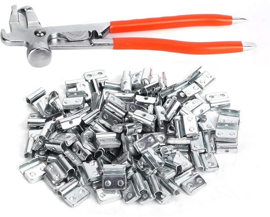 Allecto - Clip-on Wielgewichten - Aluminium Balansgewichten - 100 Stuks - 10g - Voor Auto - Precisie - Lichtgewicht van Merkloos