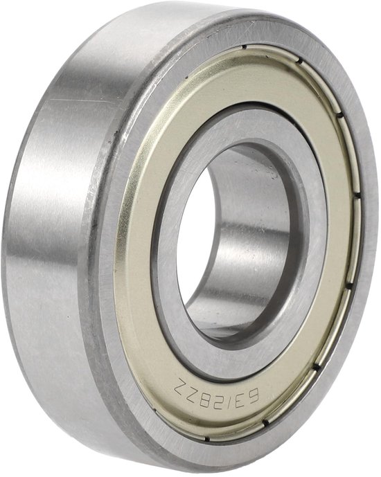 Allecto - Diepe Groef Kogellagers - 28x68x18mm - Gesmeerde Lagers - Zilveren Kleur - Dubbele Metalen Afdichting - Geschikt voor Scooter en Skateboa... van Merkloos