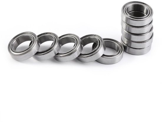 Allecto - Dubbel Gesloten, 10 x - Pack van 10 Mini Kogellagers 6700zz