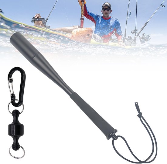 Allecto - - Fish Killer - Aluminium Fish Dumper - Non-Slip Handvat - Blauw - Vis Accessoires - 24.6 cm - Geschikt voor Unisex-Adult - 120 g van Merkloos