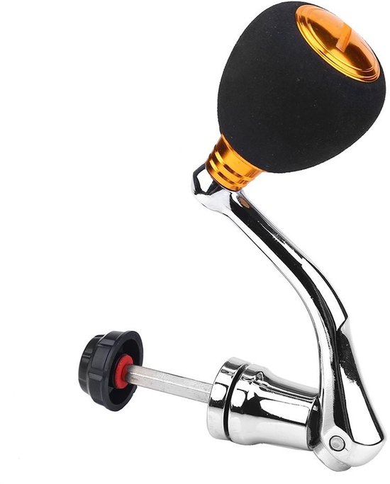 Allecto - Fishing Reel - Vervangingshandvat - Metaal - Rood - Baitcasting Handle - Geschikt voor series 2000/3000/4000/5000/6000 - Kleur opties: go... van Merkloos