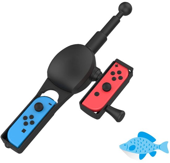 Allecto - Hengel Handvat Vissen - Spel Kit voor Nintendo Switch - Inclusief Joy-Con Accessoires - Perfect voor gaming - Geschikt voor visliefhebber...
