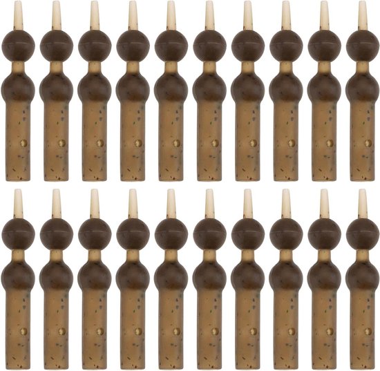 Allecto- Karper Helikopter Rig Buis - Terminal Visgerei - 35X5Mm Diafragma - Mouwen & Kralen - 20Pcs - Karper - Tool voor Vissen - Geschikt voor - Visgerei - 1Mm - Kleur of model van Merkloos