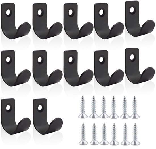 Allecto - Pack van 12 Tarpaulin Hooks - Duurzame Tension Hooks voor Trailers en