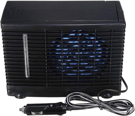 Allecto plus - Draagbare Mini-autoairconditioner 24V voor Auto - Koelconditioner - Waterverdampingsluchtventilator - Autovrachtwagen Thuis - Zwart van Allecto