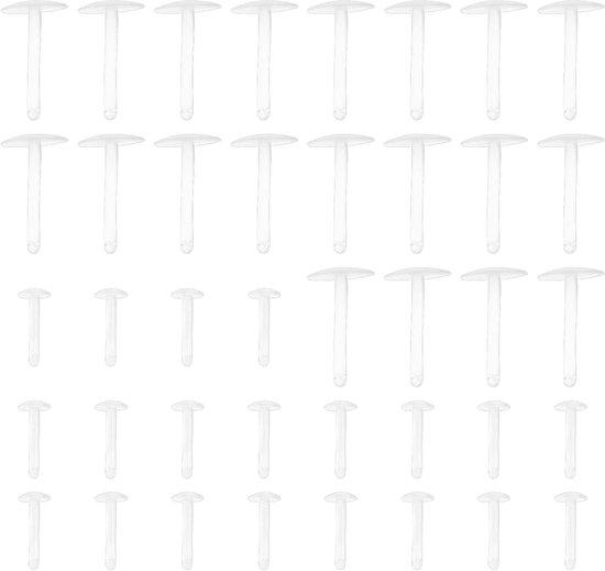 Allecto Plus - Lunch Vlees Aas Stopt - Visgerei Accessoires voor Karper - Grof Vissen Aas - 40 Stuks van Merkloos