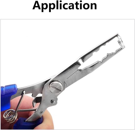 Allecto Plus - Vis Tang met Haak Remover en Vlecht Snijders - Vissen Accessoires en Multi Gereedschap voor Vis Houder van Merkloos