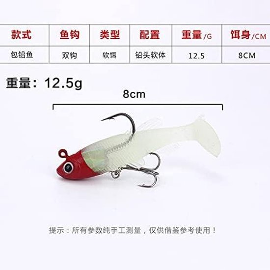 Allecto plus - Vistuig Apparatuur voor Zoetwater Vissen - Kunstaas Kit Set met Tackle Box - Forel Bas Zalm Visaas Kit met Kikker Lokken Lepel Kunstaas van Merkloos