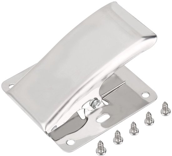 Allecto - Steel Fish Fillet Clamp - Sterke Visbehandeling Klem met Diepe Bek