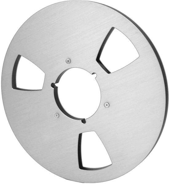 Allecto - Tape Reel - Recording Spool - Stainless Steel Screw - Aluminum Alloy - Low Noise - High Strength - Tape Drive Roller - Silver - 10.5 Inch... van Merkloos