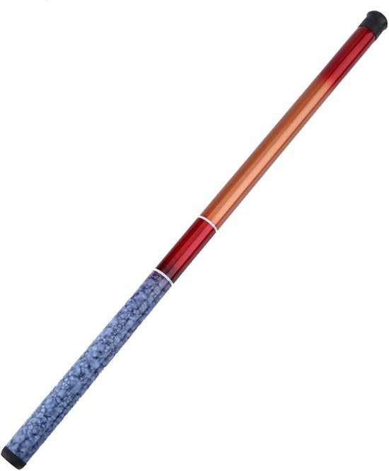 Allecto - Telescopische Vishengel - Stalen Hengel - 2.1M - Hand Casting - Zoetwater - Draagbaar - Geschikt voor Hard Fishing - Vissen van Merkloos