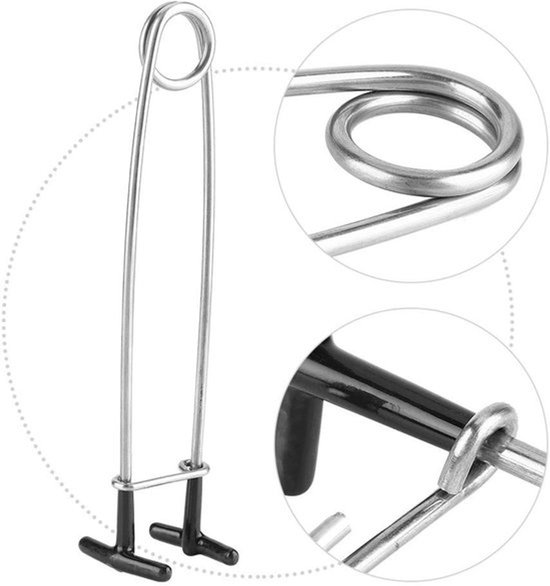 Allecto - Vis Mondopener - Haak Remover - Draagbaar en Duurzaam - Vis Mond Spreader