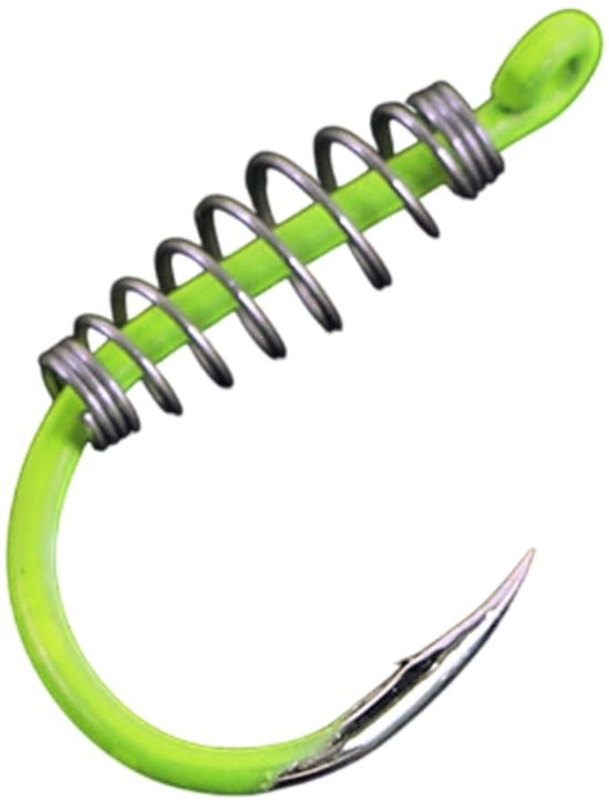 Allecto - Vishaak - RVS - Aasvishaak - Zoutwater zoetwater - Hengelsport benodigdheden - 100 stuks - Voor vissen - Zilverkleurig van Merkloos