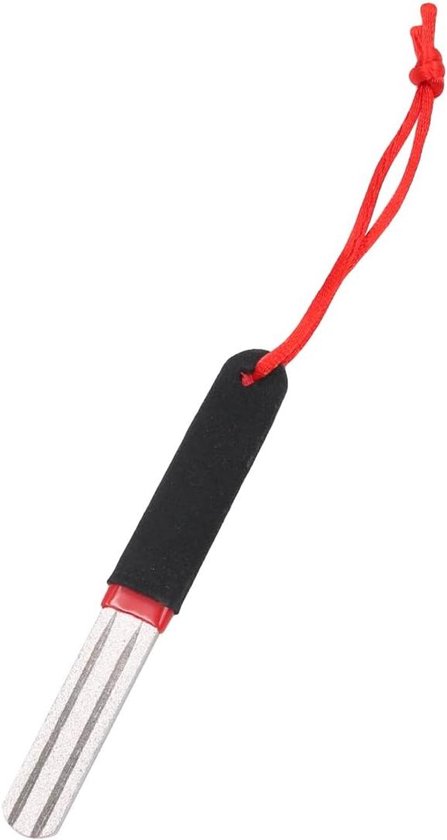 Allecto - Vishaak Slijper - Draagbare Slijpen Tool voor Vissen - Handvat en Opknoping - Outdoor Vissen - 2 STKS - Geschikt voor alle Vissoorten - Groen van Merkloos